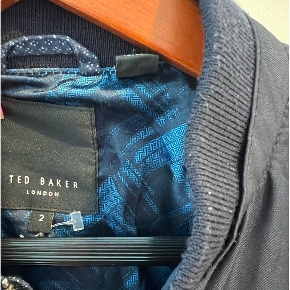 Ted Baker London Full Zip Jacket Mens Size
2 Dark Blue Long Sleeve Casual Bomber - Picture 6 of 16